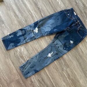 Levi’s premium Gianni Lee Studios jeans